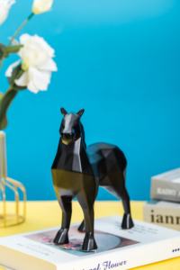 Decorazione Nordica per la Casa, Semplici Ornamenti in Ceramica a Forma di Cavallo, Statuette in Porcellana Moderne per Soggiorno, Mobile TV e Cantinetta - Product Image 2