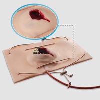 Modelo de herida de pistola grande, modelo de enseñanza médica de entrenamiento de control de hemostasia, entrenamiento de simulación de Trauma