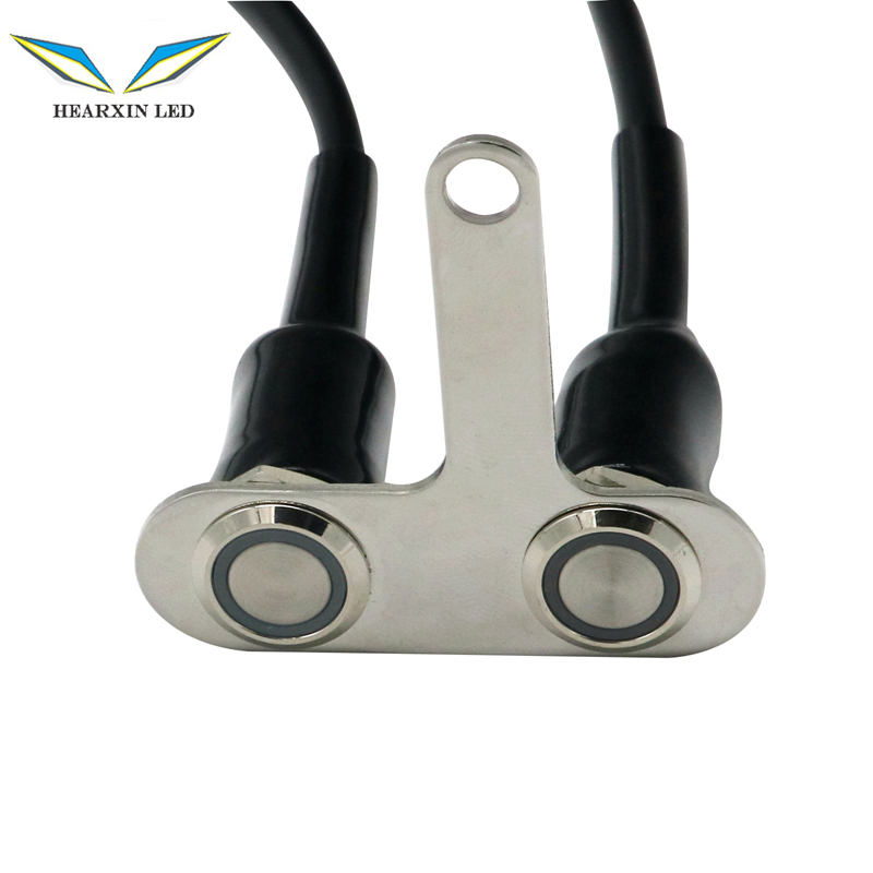 HearxinLED Универсальный 12 В водонепроницаемый мотоцикл руль переключатель крепление Регулируемая Фара ВКЛ-ВЫКЛ кнопка для электрического велосипеда