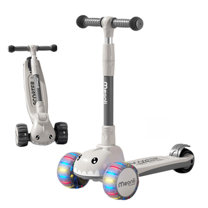 Scooter per bambini a 3 ruote di lusso moderno pieghevole di alta qualità per ragazze con uso esterno - Product Image 6