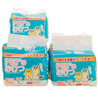 Alas Popok Hewan Peliharaan untuk Kucing & Anjing Anti-kehamilan Higienis Menstruasi Kain Nonwoven Paket 10 Buah