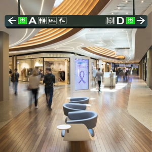 COSUN parking led design multi-faces boîte à lumière personnalisée, boîte à lumière publicitaire d'aéroport - Product Image 2