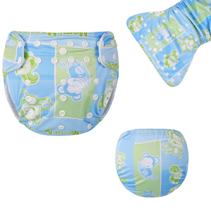 Couche-culotte de bain lavable et imprimée pour bébé Mami Morning, réutilisable, avec protection anti-fuites et matière douce et respirante - Product Image 6