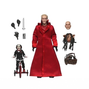 ฟิกเกอร์โมเดล PVC ขยับได้ ขนาด 7 นิ้ว รุ่น Deluxe Edition ของ NECA Domestic <span class=keywords><strong>Chainsaw</strong></span> <span class=keywords><strong>Man</strong></span> ชุดคลุมสีแดง/ดำ รุ่น Jigsaw สำหรับตกแต่ง - Product Image 5