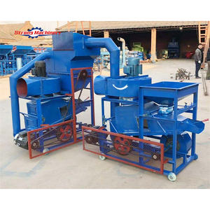 1000 kg/h Venta caliente Máquina de limpieza de cáscara de maní Máquina desgranadora de maní - Product Image 3