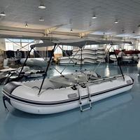 Bateau pneumatique RSDal400 de 400 cm avec auvent et échelle