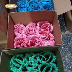 عصابات شعر بلاستيكية من YACHEN ، أربطة رأس لزينة الحفلات ، تاج ، أكسسوارات بلون الحلوى ، أربطة رأس لعيد ميلاد سعيد للأطفال والفتيات - Product Image 4