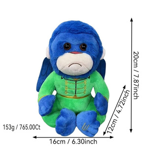 HY Haute Qualité Personnalisation Nouveau Méchant Film Magique Anime Singe Jouet En Peluche Poupée Animal En Peluche Jouet - Product Image 6