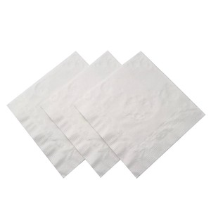 Serviettes en <span class=keywords><strong>papier</strong></span> absorbant doux 2 plis avec étiquette personnalisée <span class=keywords><strong>40x40</strong></span> Serviettes en pâte de bois vierge pour appartements économiques - Product Image 5