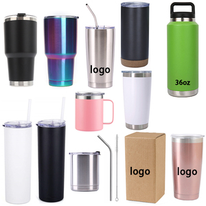 Termos de Acero Inoxidable Personalizados, Vaso Térmico Aislado de 20 oz, 30 oz, 10 oz, con Logotipo y Diseño Personalizado - Product Image 3