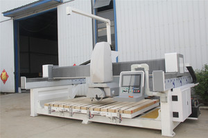 Hochleistungs-Elektro-Automatik-Granit-5-1-Achsen-CNC-Marmor-Naturstein-Brückensäge 5-Achsen-Steinplattenschneidemaschine Preis - Product Image 3