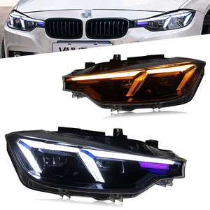 Luz Delantera para BMW Serie <span class=keywords><strong>3</strong></span> F30, Módulo LED Completo, Actualización Modificada, Nuevo Conjunto de Faros de Alta Luminosidad 2013-2018 - Product Image 1