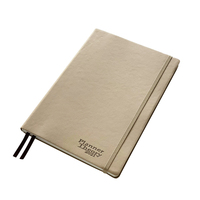 Bloc-notes professionnel en cuir souple, personnalisé avec logo imprimé, boîte pour journal, logo personnalisé
