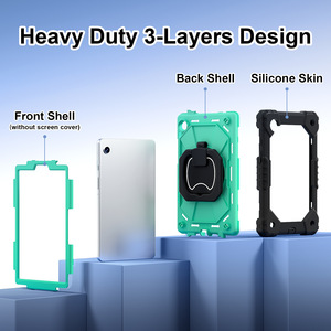 Étui de protection en silicone TPU rotatif à 10.2 degrés de 360 pouces personnalisé pour tablette <span class=keywords><strong>iPad</strong></span> - Product Image 5