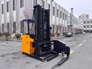 1,5 T 10M 12M VNA Foklift Carretilla elevadora de vía estrecha 1600 mm Carretilla elevadora eléctrica de trabajo de pasillo Carretilla elevadora de 3 vías - Product Image 5