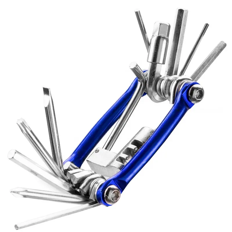 Reparación herramientas portátil Multi-función de destornillador llave conjunto de herramienta de la reparación de la bicicleta de bicicleta Kit de herramientas