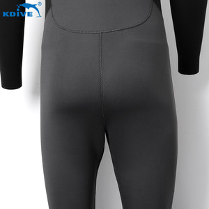 <span class=keywords><strong>Traje</strong></span> de <span class=keywords><strong>Neopreno</strong></span> KDIVE Personalizado de 5mm/7mm, Manga Larga, Impermeable, con Cremallera Delantera, para Buceo y Surf, Unisex - Product Image 6