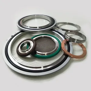 Stainless Steel Centering Ring With Vilton O Ring For KF NW ISO Flange Seals