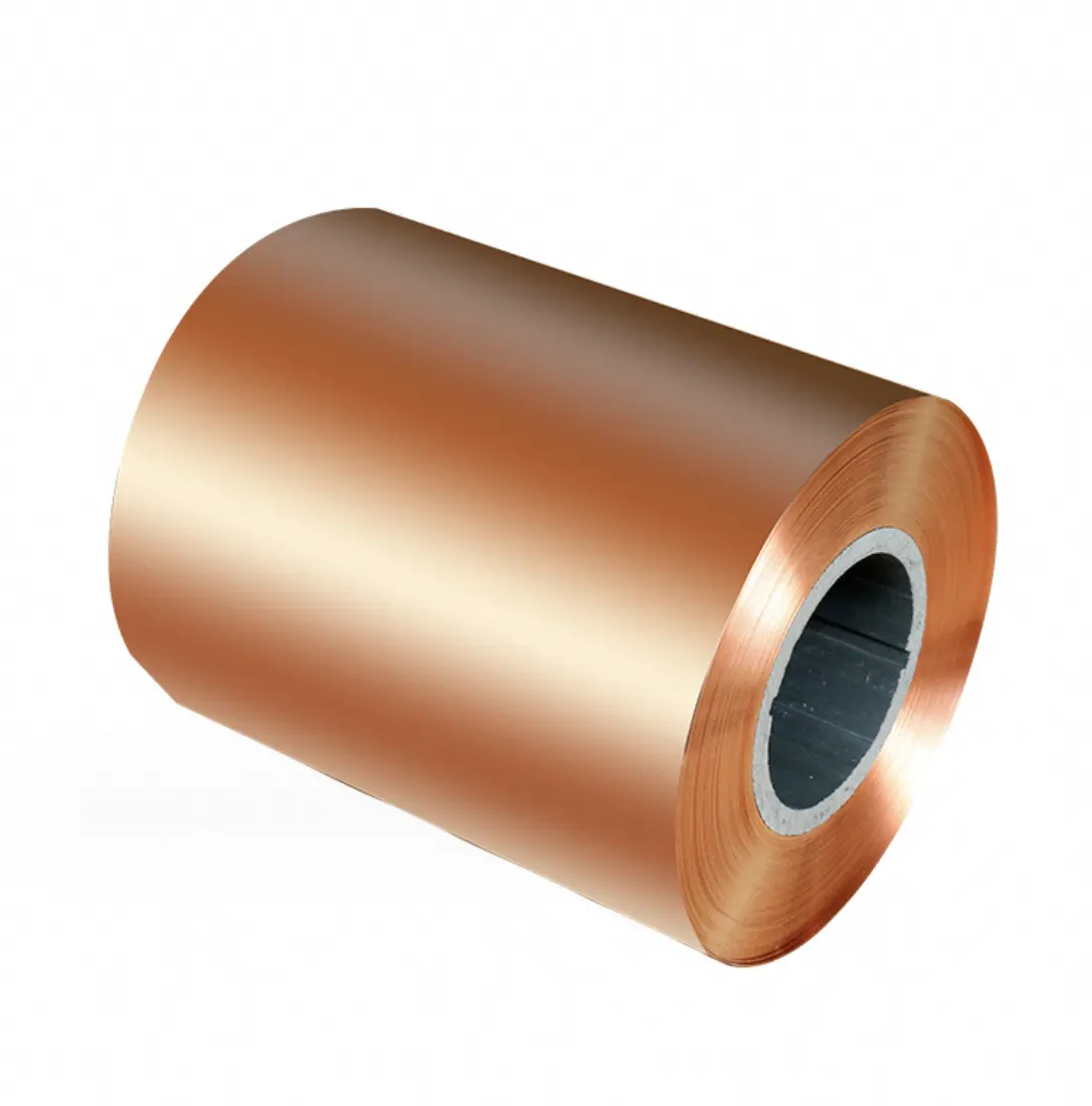 Hot Sale 99.9% Pure Copper Foil Strip Customized Factory Copper Coil with Services