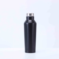 Bouteille isotherme portable en acier inoxydable 304 de 500 ml, forme hexagonale, pour femme, gourde de sport