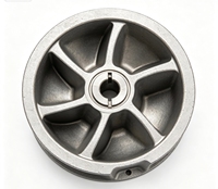 Roue à aubes en acier inoxydable moulée par gravité SS304 SS316 CF8 CF8M pour pompe à boues et eaux usées