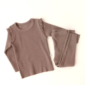 Conjunto de Ropa de Bebé de Manga Larga, 100% Algodón, Estilo Casual, para Primavera/Otoño 2022 - Product Image 4