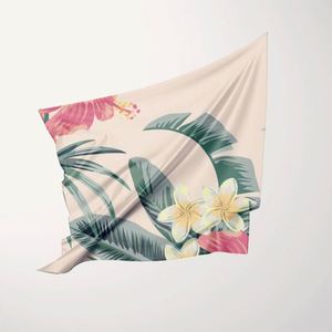 ผ้าพันคอไหมพิมพ์ลายสำหรับผู้หญิง ดีไซน์พิเศษ น้ำหนักเบา ขนาด 90 x 90 ซม. ผ้าซาตินไหมพิมพ์ลาย - Product Image 6