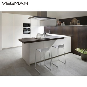 Hot bán miễn phí thiết kế Ý phong cách nhà bếp sơn mài đầy đủ tủ bếp gỗ không thấm nước và trắng công nghiệp hiện đại - Product Image 2