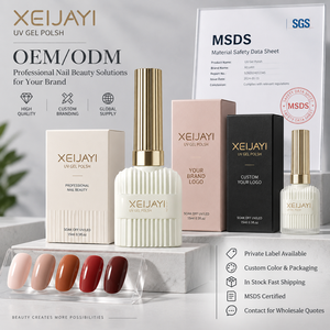 เจลยูวีสไตล์ฝรั่งเศส 102 สี ชุดขายส่ง แบรนด์ส่วนตัว สำหรับร้านเสริมสวยมืออาชีพ ปลอดสารพิษ ติดทนนาน ลอกออกได้ - Product Image 3