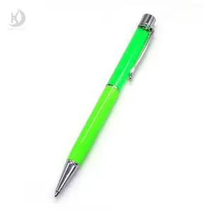 MS091 2020 рекламный Лидер продаж Хрустальная ручка плавающий Блестящий Многоцветный с напечатанным логотипом на заказ