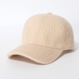 Gorra de béisbol de felpa gruesa informal deportiva para mujer, de color liso, con hilo plateado tejido, estilo Dad Hat, unisex - Product Image 5