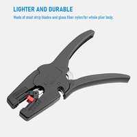 Dénudeur de fils 2-en-1 robuste 0,03-10 mm² en nylon moulé, personnalisable OEM