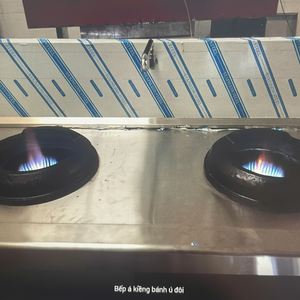 COCINA ASIÁTICA Vietnam Alta calidad 304 Acero inoxidable 2 quemadores Gama de gas 1 año de garantía 1,0mm de espesor Uso en el Hotel Wok de cocina - Product Image 1