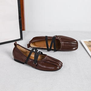 Tallas grandes 44 Primavera Zapatos casuales de mujer Zapatos Maryjane para damas Pisos - Product Image 1