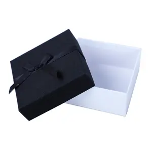 Cardboard Jewelry Boxes Wholesale 3.5 X 3.5 X 1 Inches Custom Luxury Jewelry Packaging Bag And Box