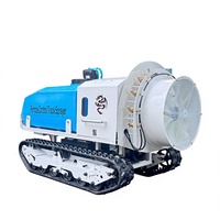 Pulvérisateur à air comprimé autopropulsé hydraulique haute pression pour pentes raides, vergers et zones difficiles d'accès
