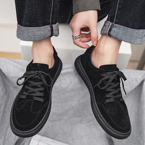 Zapatos Planos de Gamuza Personalizados de Alta Calidad, Zapatos Deportivos Transpirables de Estilo Retro para Hombre, Zapatos Casuales de Moda para Caminar - Product Image 1