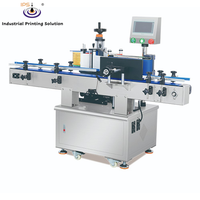 Machine d'étiquetage automatique de bouteilles rondes IPS-L400A, applicateur d'étiquettes pour bouteilles en verre, machine d'étiquetage de bouteilles
