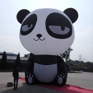 Decoración al aire libre, modelo de Panda inflable, mascota inflable de panda gigante para exteriores, promoción de <span class=keywords><strong>Anime</strong></span> - Product Image 5
