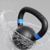 Kettlebells en fonte de haute qualité avec logo personnalisé pour la salle de sport à domicile, équipement d'exercice pour la compétition de fitness
