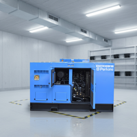 Generador Diésel Silencioso Monofásico de 30Kw-100Kw con ATS, 70Kw, 80kw, 90kw, Motor Diésel Insonorizado