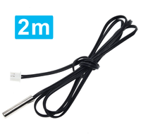 Sonde de température NTC étanche W1209 50CM 1M 2M 3M avec câble 10K 1% 3950 W1209 W1401