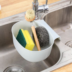 Japanese Style Wall Mounted Kitchen Storage Bucket 4L <b>Hanging</b> Indoor Use For Waste <b>Bins</b> - Product Image 2