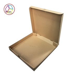 Custom logo corrugated pizza packaging box for pizza packaging