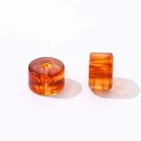 Perles cylindriques rondelles en acrylique marbré de 12 mm en gros, perles intercalaires lâches pour la fabrication de bijoux DIY (bracelets, colliers), fournitures en vrac