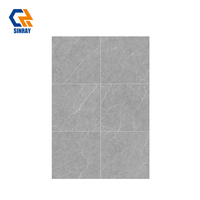 Carreaux en porcelaine 600x600 mm, imitation pierre, texture moderne, design moderne, antibactériens, résistants à l'usure, résistants aux acides, carreaux d'intérieur