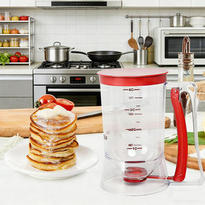 Distributeur de pâte et séparateur de crème pour cupcakes, crêpes, biscuits, gâteaux, gaufres, outils de pâtisserie en PP réutilisable - Product Image 2