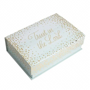 กล่องของขวัญกระดาษคราฟท์พิมพ์ลายหรูหรา กล่องแม่เหล็ก ปรับแต่งได้ตามความต้องการ - Product Image 2