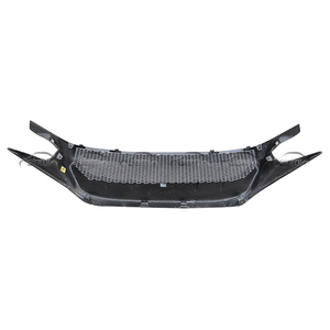 Grille de pare-chocs de style FRP JS pour Honda pour Civic 10e génération FC1 FK7 FK8 Type R <span class=keywords><strong>Si</strong></span> 2016 + Grille en maille élégante - Product Image 1