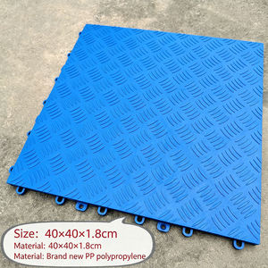 1.8CM <b>Plastic</b> Grille PP <b>Plastic</b> <b>Floor</b> Mats Customized Self-service Car Wash Grille New Material Arbitrary Splicing Interlocking - Product Image 1